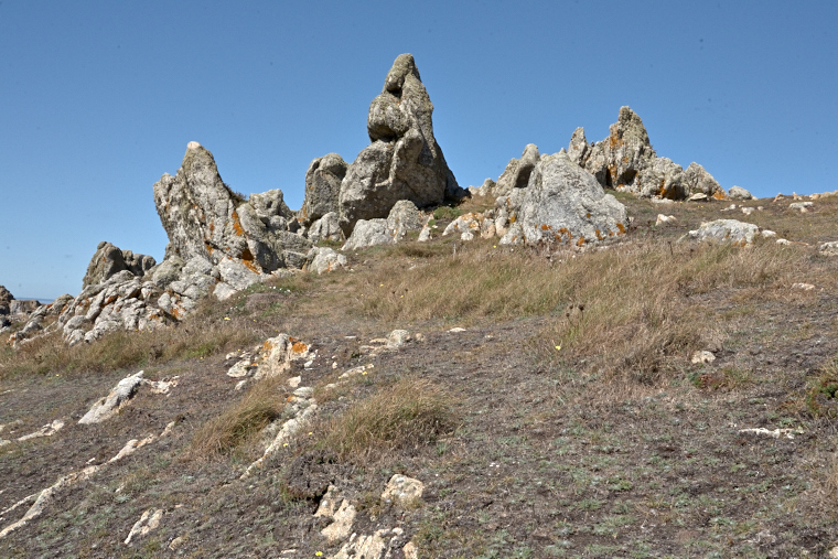 Sur cette terre battue par les vents, les rochers d’Ouessant se dressent fièrement face à l’océan. Sculptés par le temps, ils racontent la force et la beauté sauvage de l’île.
