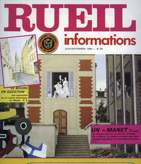 Couverture sur le mur peint