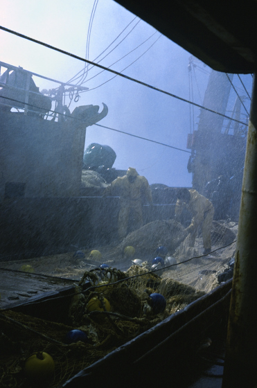 Tempête en mer du Nord