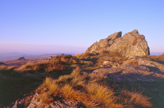 Rocher dans les Monts d'Arrée
