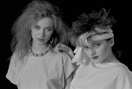 Portrait session with Karine and Nadine